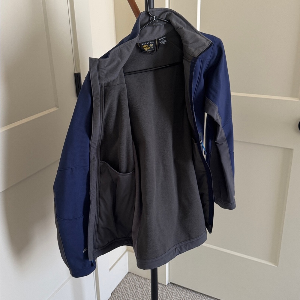 Mountain Hardwear AirShield Elite Softshell Jacket, Navy, Size - Men S - Picture 5 of 5